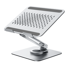 Rolio Laptop Standaard - 360* Draaibaar - Universeel - Aluminium