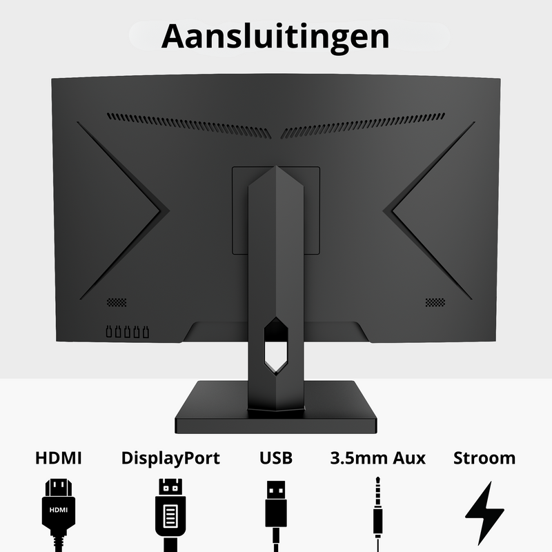 Rolio Monitor - 24" inch - Full HD 1080p - 100Hz - Rolio